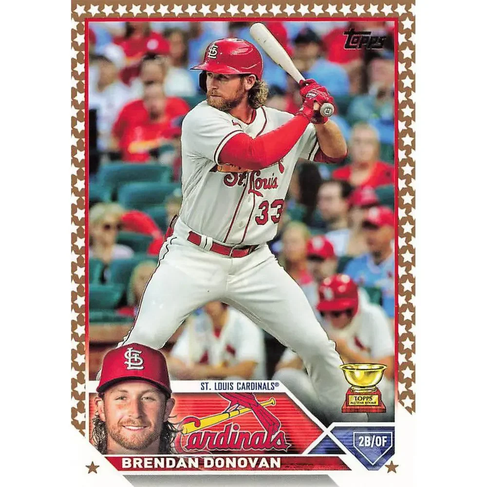 2023 Topps Gold Star Gold Star Brendan Donovan #584 St. Louis Cardinals